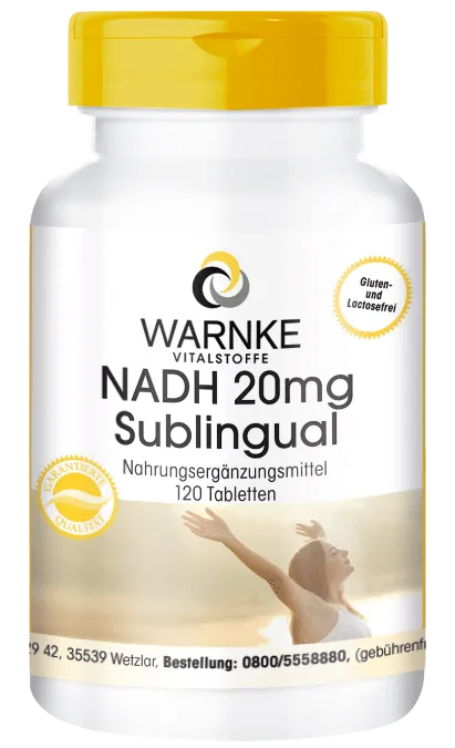 NADH voie sublinguale 20mg