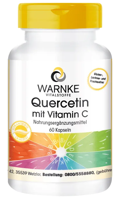 Quercetin with vitamin C