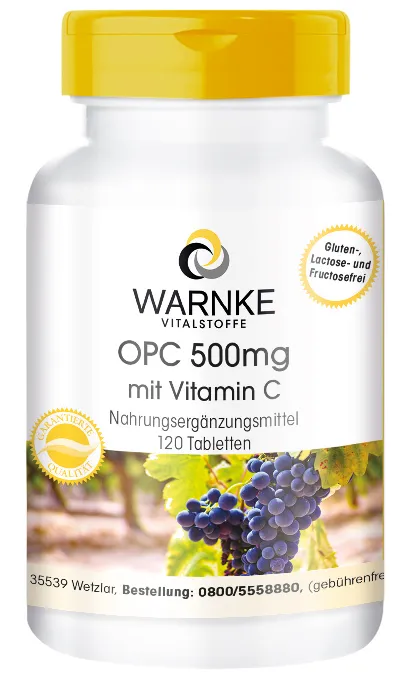 OPC 500mg avec Vitamine C