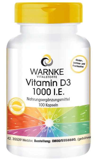 Vitamine D3 1000 U.I