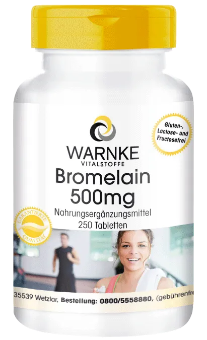 Bromelaïne 500mg (1200 F.I.P.) 250 tabletten