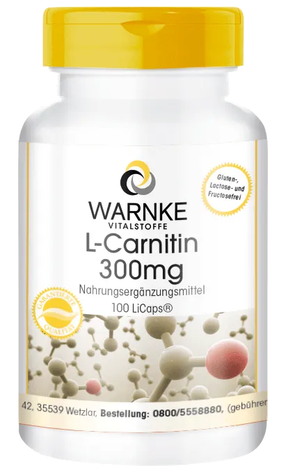 L-Carnitine 300mg 100 LiCaps