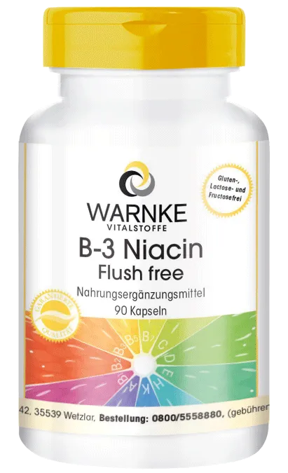 B-3 Niacine Flush free