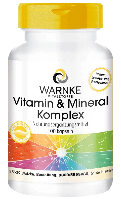 Vitamine & Mineralen Complex 100 capsules