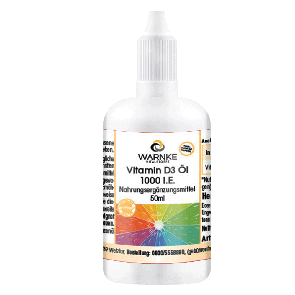 Vitamine D3 Oil 1000 I.U.