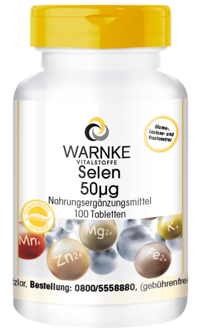 Selenium 50µg 100 tabletten