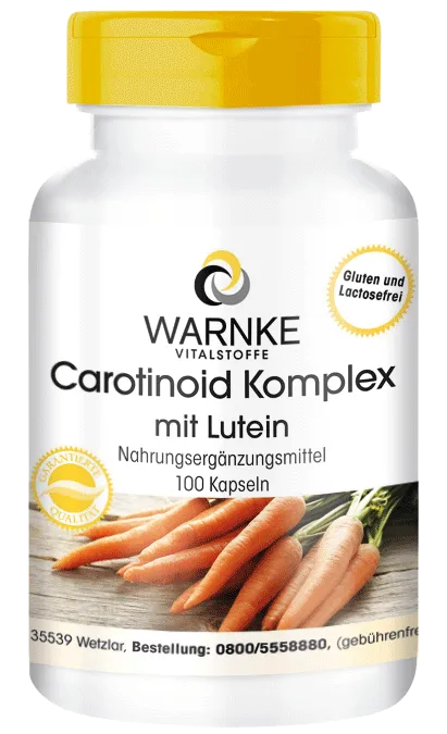 Complejo de carotenoides con Luteína 100 cápsulas