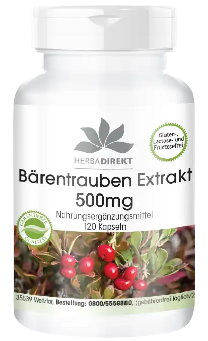 Bearberry Extract 500mg