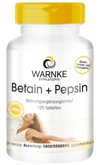 Betaïne + pepsine