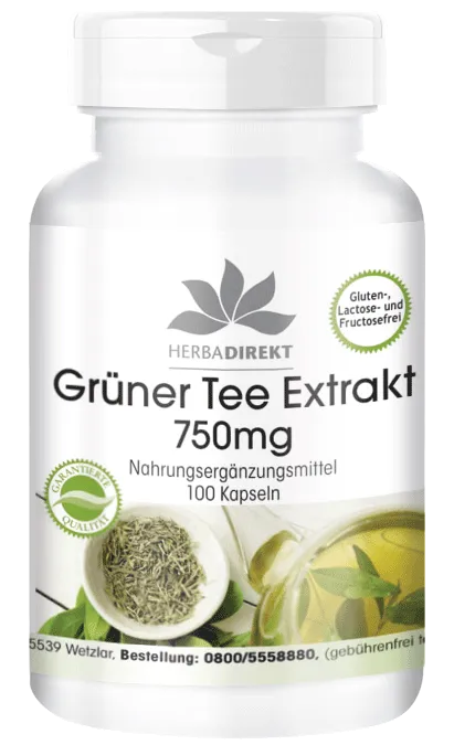 Green tea extract 750mg