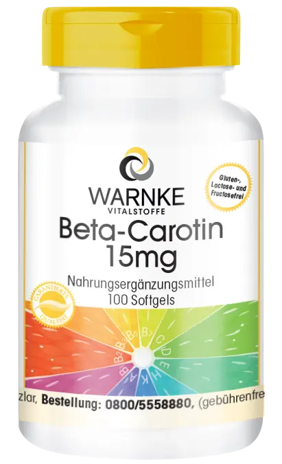 Beta-carotene 15mg - 25.000 U.I.