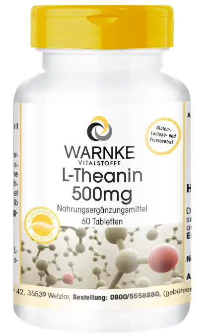 L-Teanina 500mg 60 Comprimidos