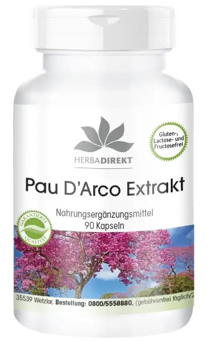 Lapacho extract Pau d'Arco bark extract 500mg