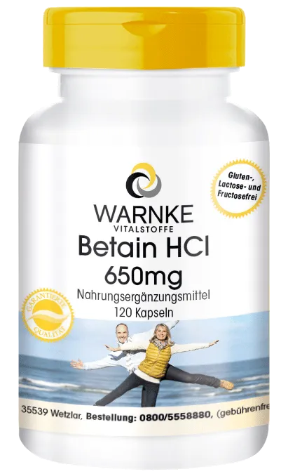 Betaine HCl 650mg