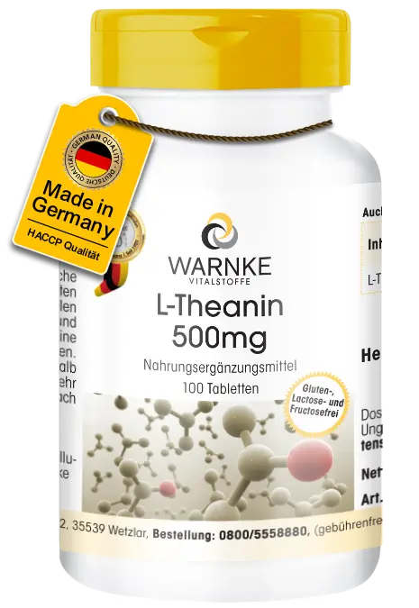 L-Theanine 500mg - Easy to swallow