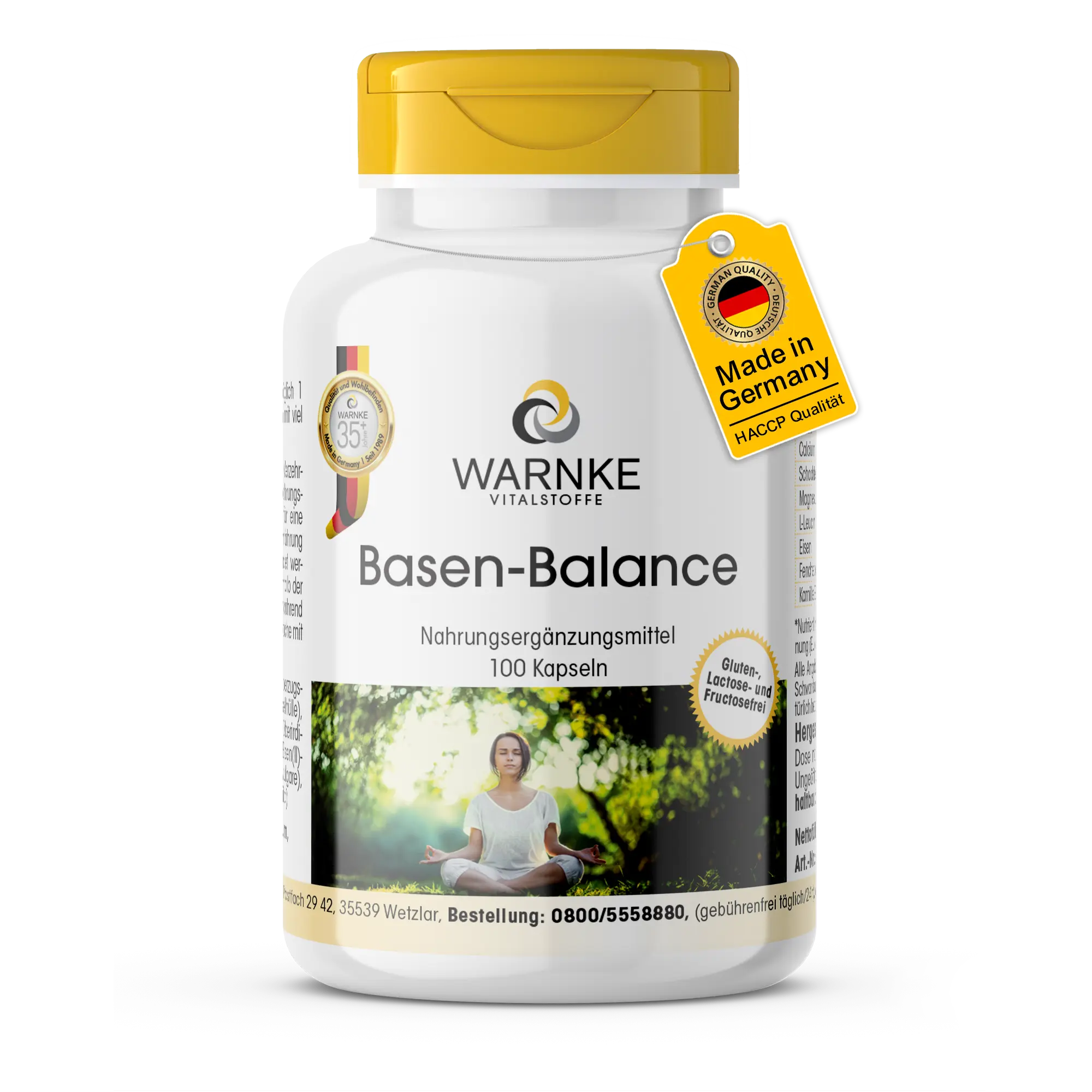 Basen-Balance - 100 Kapseln | Warnke Vitalstoffe