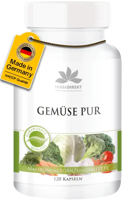 Gemüse Pur - 120 Kapseln - Multivitamin Kapseln mit Spirulina uvm. - Vegan | Warnke Vitalstoffe Gemüse Pur - 120 Kapseln - Multivitamin Kapseln mit Spirulina uvm. - Vegan | Warnke Vitalstoffe