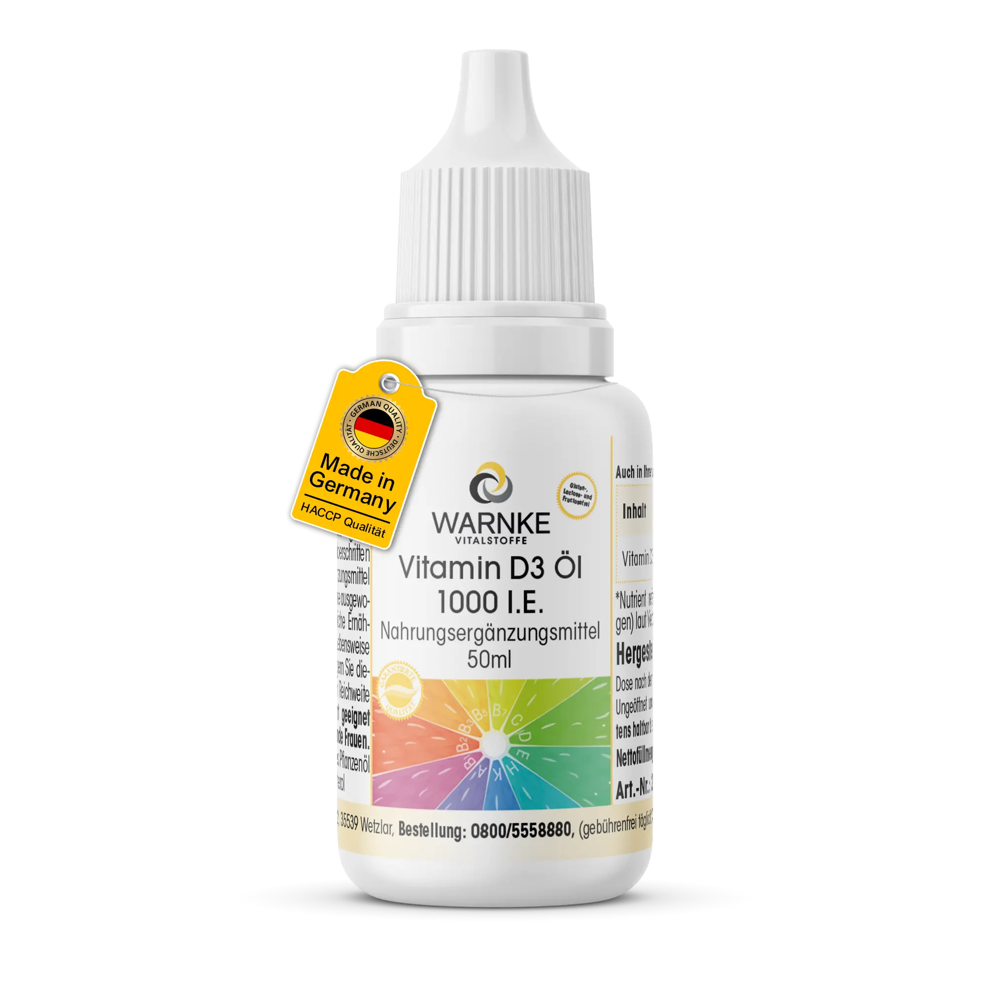 Aceite de vitamina D3 1000 I.U.