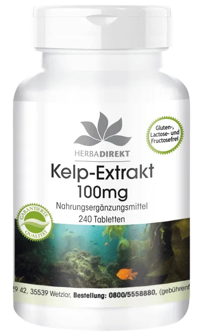 Extrait de Kelp 100mg