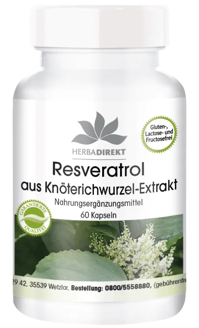 Resveratrol 500mg from knotweed extract