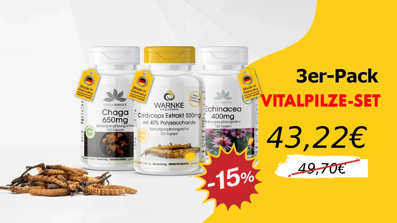 SET FUNGHI VITALI | Set da 3
