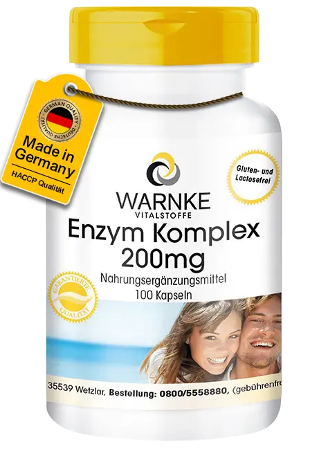Complejo de enzimas 200mg Complejo de enzimas 200mg