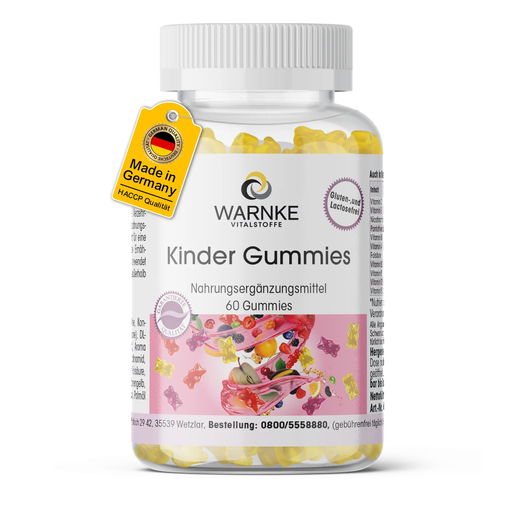 Warnke Kinder Gummies – 60 Gummies