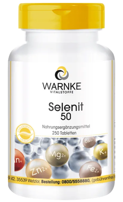 Selenium 50µg tablets