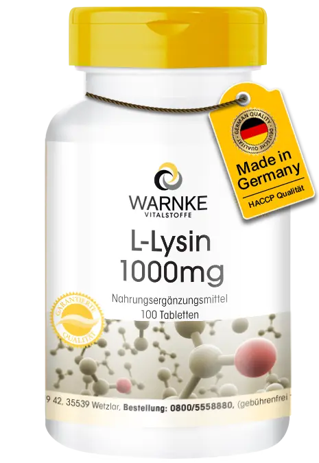 L-Lisina 1000mg