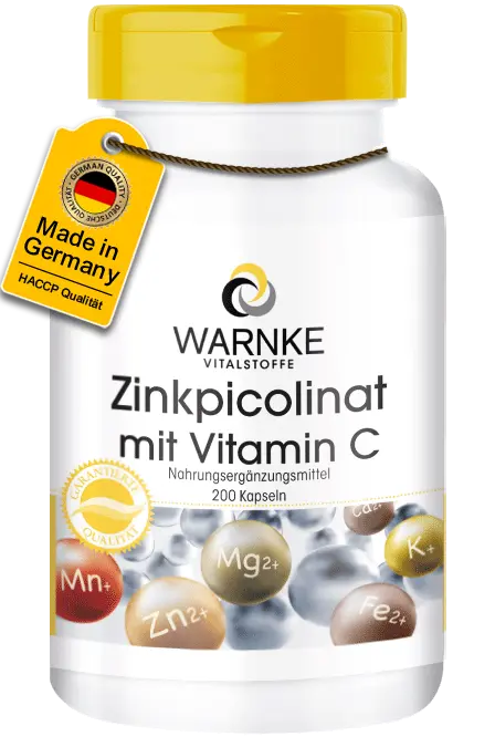 Picolinato de zinc con vitamina C Picolinato de zinc con vitamina C