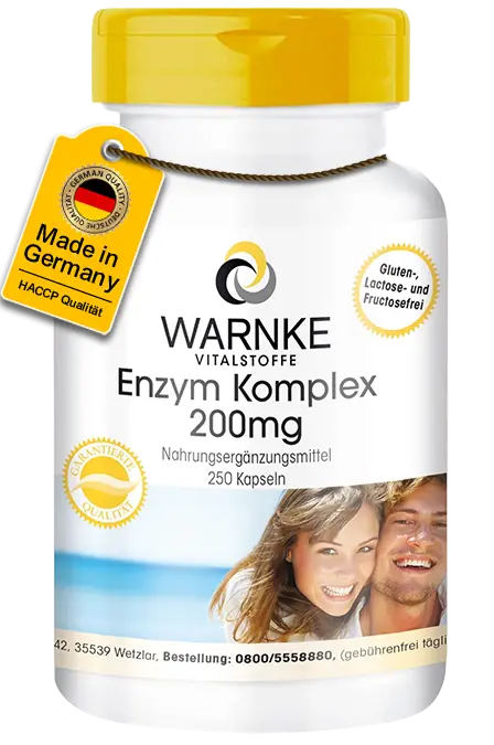 Complejo de enzimas 200mg Complejo de enzimas 200mg