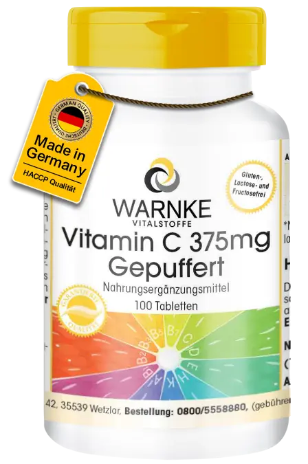 Vitamina C tamponada 375mg Vitamina C tamponada 375mg