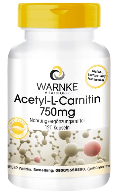 Acetil-L-Carnitina 750mg