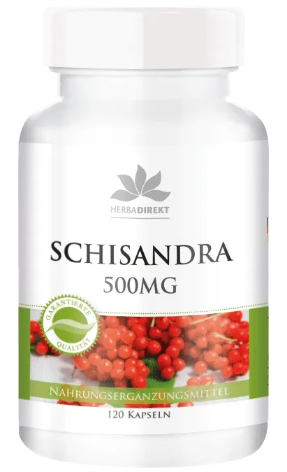 Schisandra capsules 500mg