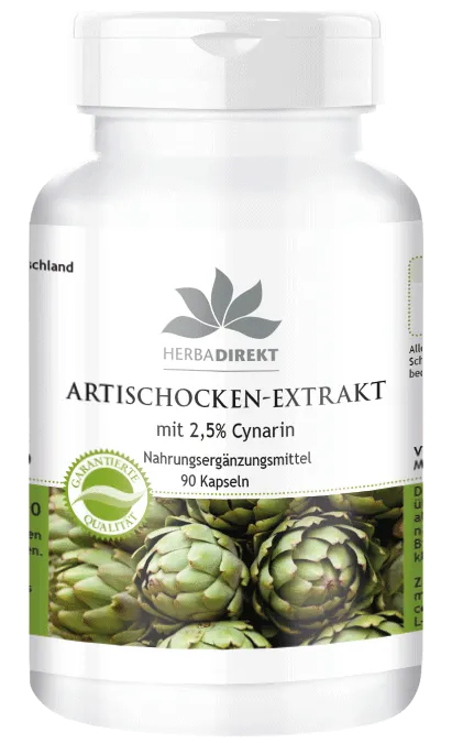 Artichoke extract with 2.5% cynarin