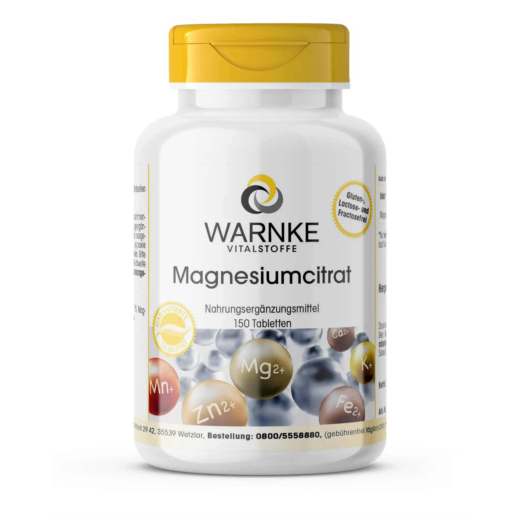 Magnesiumcitraat - 150 Tabletten